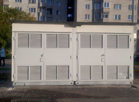 Фото бетонной подстанции